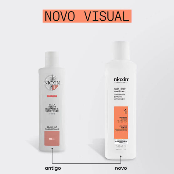 Condicionador para Cabelos Coloridos e Danificados Sistema 4 Nioxin
